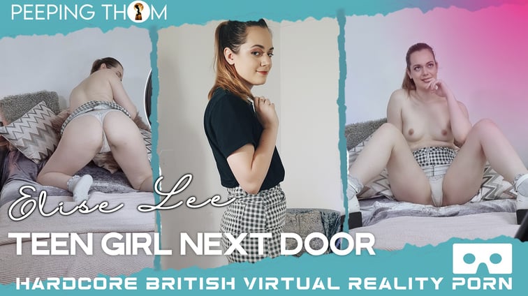 Elise Lee - Girl Next Door Elise Lee Peeping Thom vr porn video