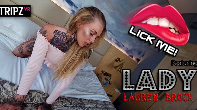 Lick Me!: Lauren Brock - Stunning Young European Striptease Lauren Brock StripzVR vr porn video