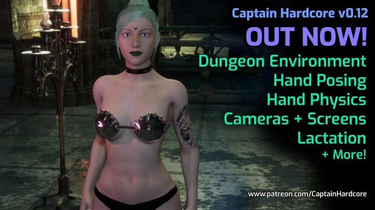 Captain Hardcore VR porn game by AntiZero