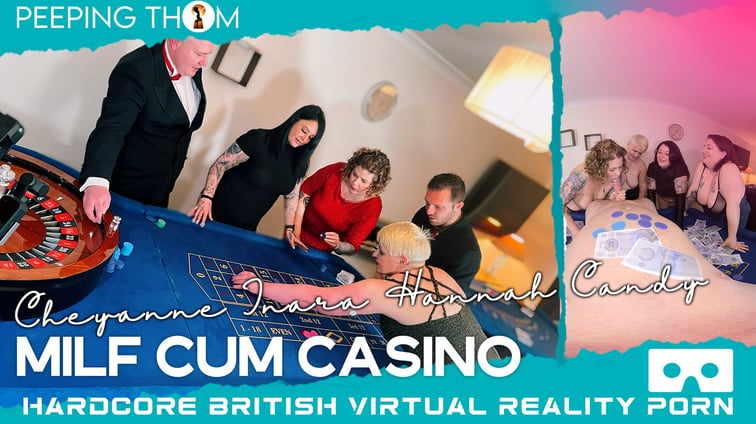 MILF Cum Casino Cheyanne Rose, Hannah Symonds, Inara Stark Peeping Thom vr porn video