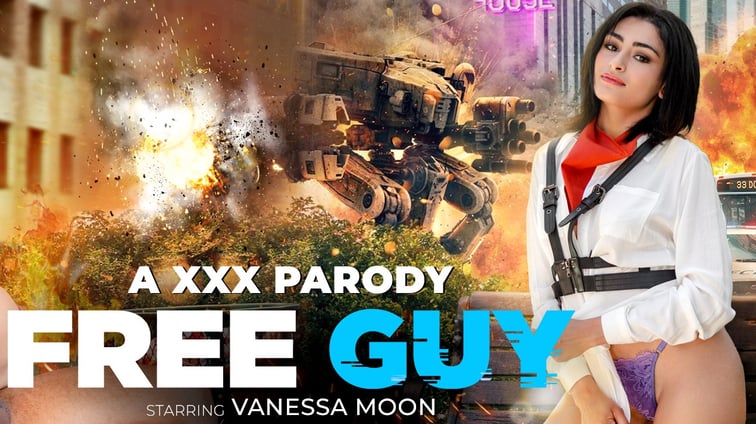 Free Guy (A XXX Parody) Vanessa Moon VR Conk vr porn video