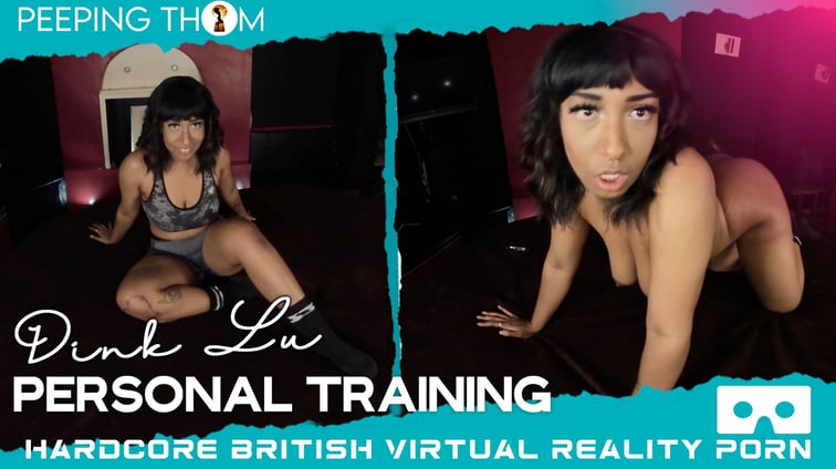 Dinky Lu - Personal Training Dink Lu Peeping Thom vr porn video