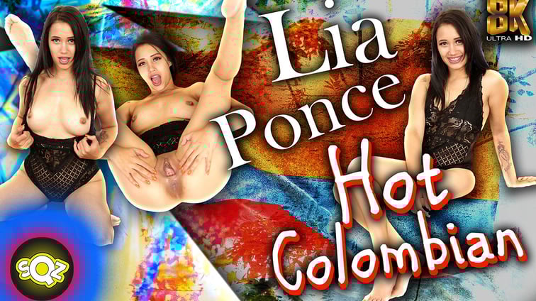 Hot Colombian Lia Ponca Squeeze VR vr porn video