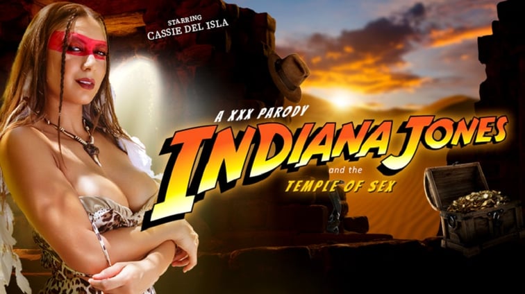 Indiana Jones And The Temple Of Sex (A XXX Parody) Cassie Del Isla VR Conk vr porn video