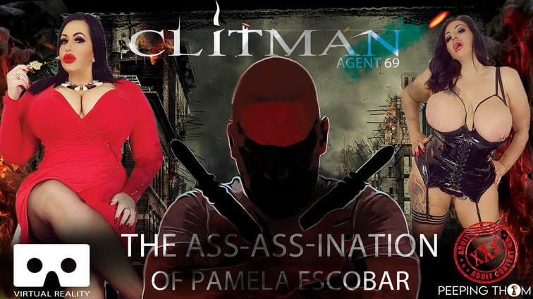 Clitman - Mia MILF is Pamela Escobar Mia Milf Peeping Thom vr porn video