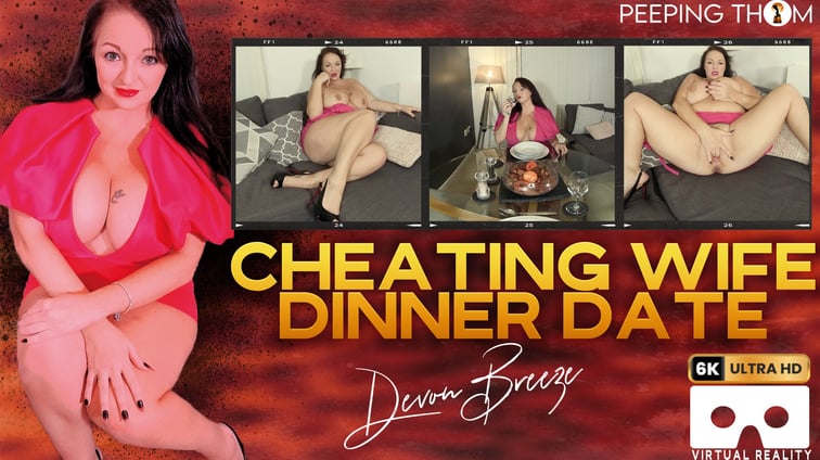 Cheating Wife Dinner Date Devon Breeze Peeping Thom vr porn video