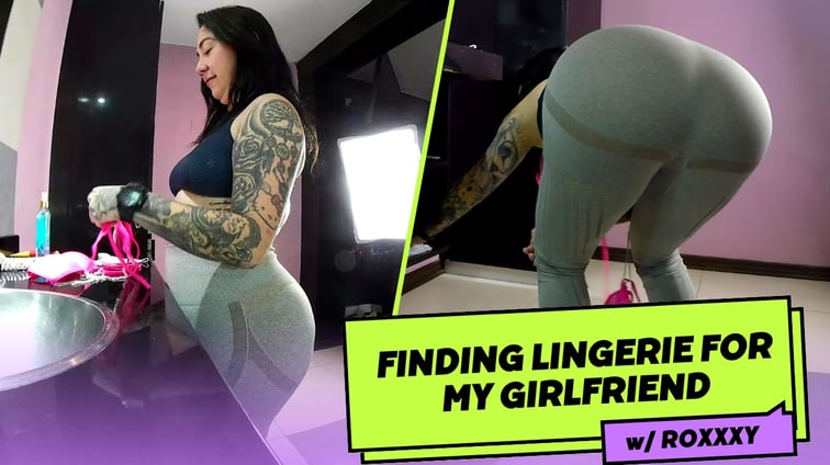 Finding Lingerie For My Girlfriend Roxxxy PLAYVR vr porn video