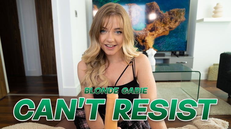 Can't Resist with Blonde Gabie Blonde Gabie DeviantsVR vr porn video
