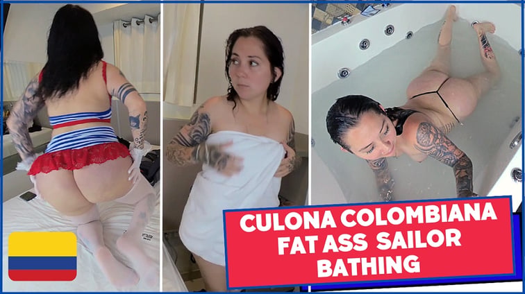 Culona Colombiana - Fat Ass Sailor Bathing Roxxxy PLAYVR vr porn video