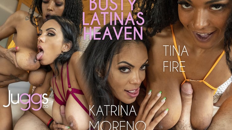 Busty Latinas Heaven 4 Katrina Moreno, Tina Fire perVRt vr porn video