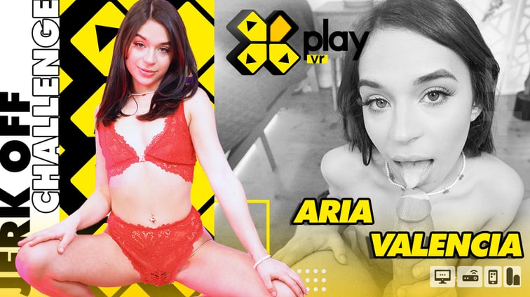 Can you make it? With Aria Valencia VR porn game by XPlayVR