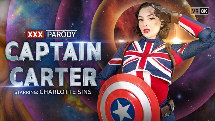 Avengers: Captain Carter (A Porn Parody) Charlotte Sins VR Conk vr porn video