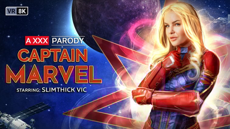 Captain Marvel (A Porn Parody) Slimthick Vic VR Conk vr porn video