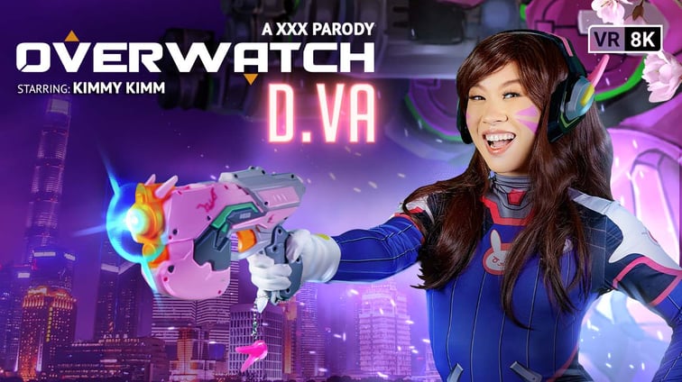 Overwatch: D.VA (A XXX Parody) Kimmy Kimm VR Conk vr porn video