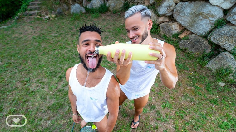 [Gay] After the game Panterino, Radzzo, Stallion Fabio VirtualRealGay vr porn video