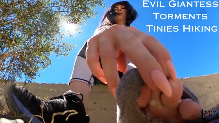 Evil Giantess Torments Tinies Hiking Jane Judge Jane Judge vr porn video