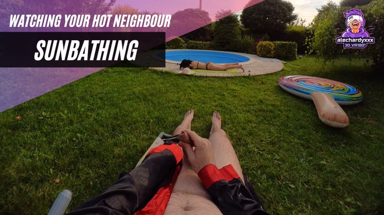 Watching Your Neighbour At The Community Pool Goddess Julie Alec Hardy vr porn video