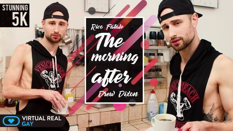 [Gay] The Morning After Drew Dixon, Rico Fatale VirtualRealGay vr porn video