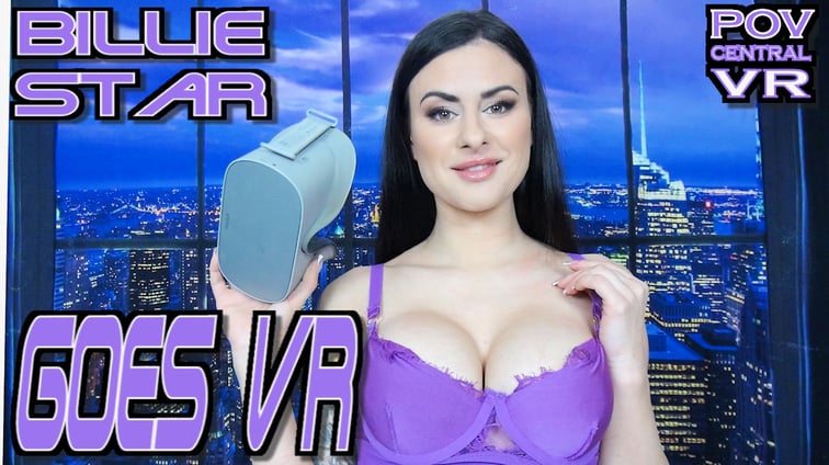 Billie Star Goes VR Billie Star POV Central vr porn video