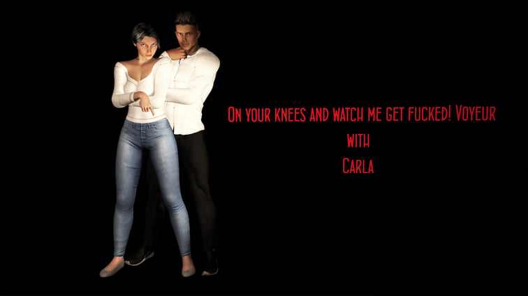 On your Knees and watch me get fucked! - Carla - Voyeur Carla FVR FantasyVR Studio vr porn video