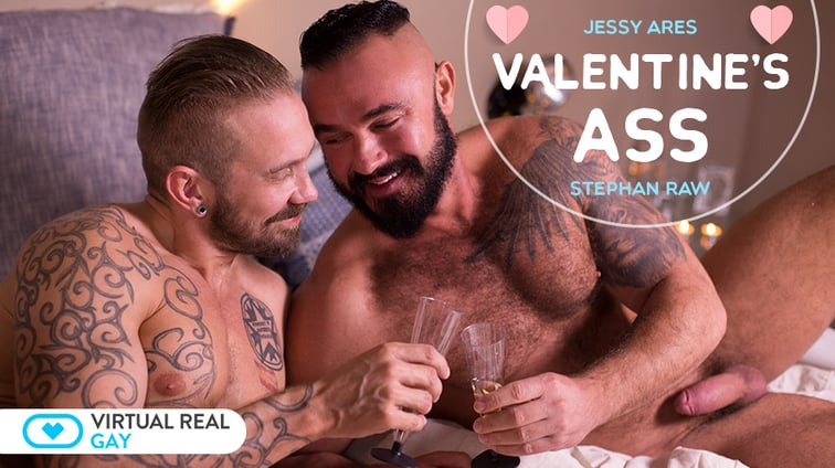 [Gay] Valentine’s Ass Jessy Ares, Stephan Raw VirtualRealGay vr porn video