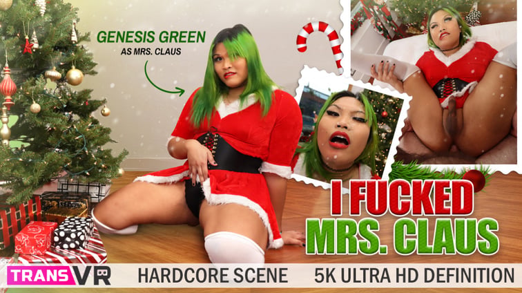 [Trans] I Fucked Mrs Claus! Genesis Green TransVR vr porn video