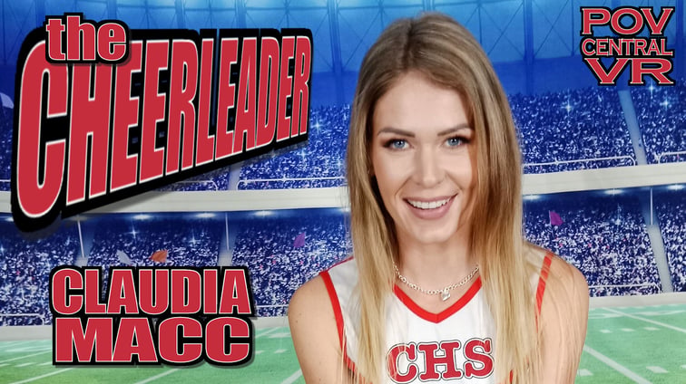 Claudia Macc: The Cheerleader Claudia Mac POV Central vr porn video