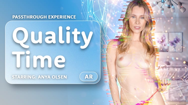 Quality Time with Anya Olsen [Passthrough] Anya Olsen AR Porn vr porn video