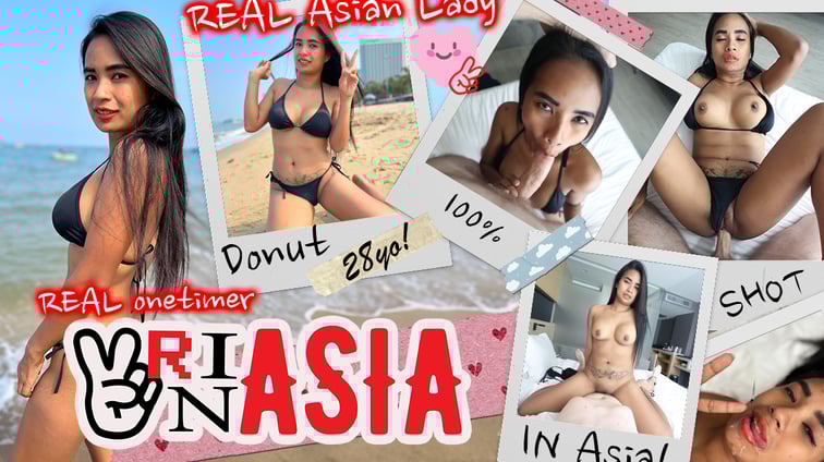Hot Asian Beach Girl Easily Tempted Into Porn Donut VRinAsia vr porn video