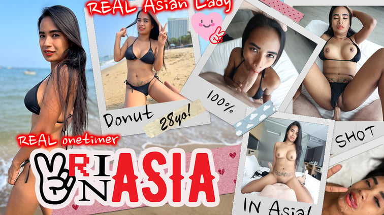 Hot Asian Beach Girl Easily Tempted Into Porn Donut VRinAsia vr porn video