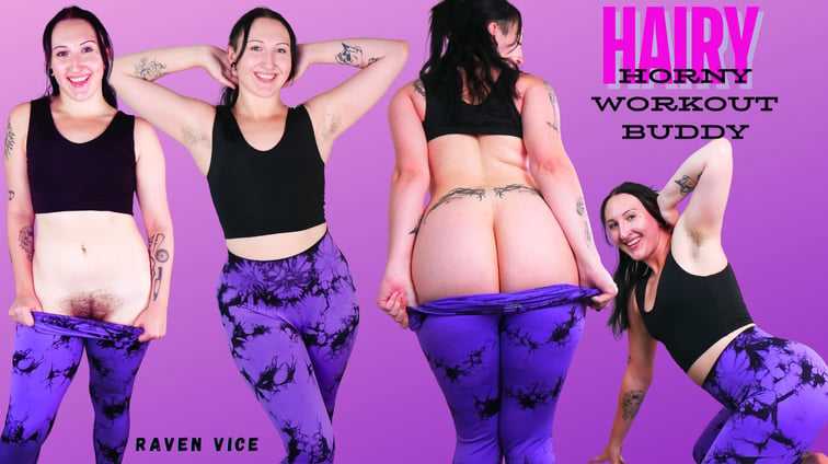 Horny Hairy Workout Buddy Raven Vice Summer Hart Studios vr porn video