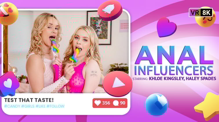 Anal Influencers by VR Bangers Haley Spades, Khloe Kingsley VR Bangers vr porn video