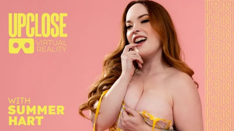 Up Close VR with Summer Hart Summer Hart UPCLOSE VR vr porn video