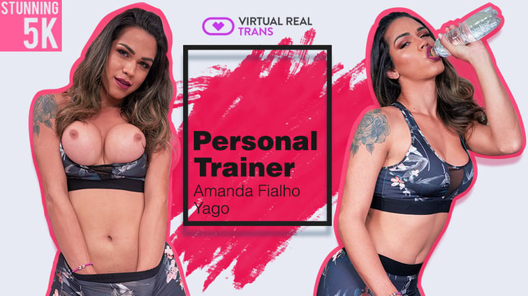[Trans] Personal Trainer Amanda Fialho Virtual Real Trans vr porn video