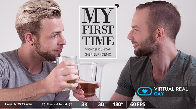 [Gay] My First Time Michael Duncan Gabriel Phoenix, Michael Duncan VirtualRealGay vr porn video