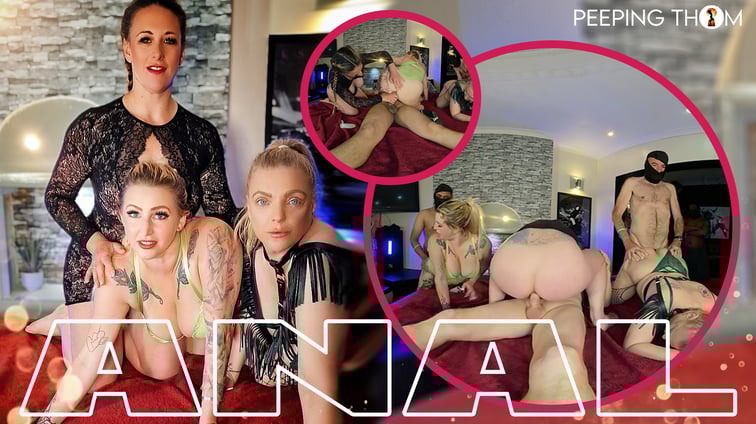 Anal Only Swingers Party - Tilly Layla Loula Part 1 Layla, Loula Lou, Tilly Peeping Thom vr porn video