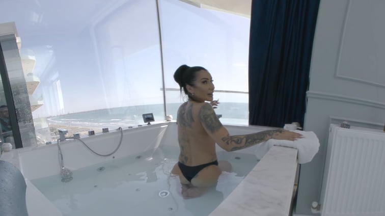 Mistress Kennya - BDSM Vacation Fantasy Episode 7 Bath Time Mistress Kennya HouseOfLust vr porn video