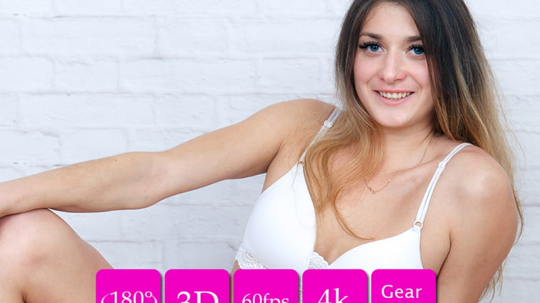 Abril Real Amateur Nude Casting Virtual Reality Backstage Abril FeelmeVR vr porn video