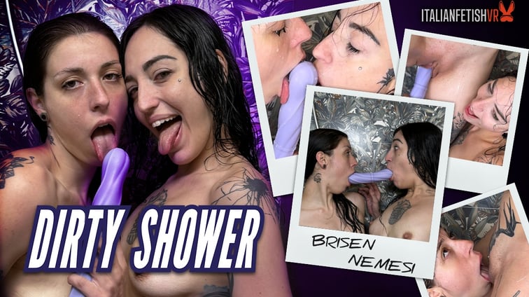 Dirty Shower Brisen LeStrange, Nemesi ItalianFetishVR [Leaving Soon] vr porn video