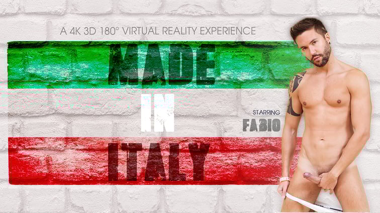 [Gay] Made In Italy Fabio Manoni VRB Gay vr porn video