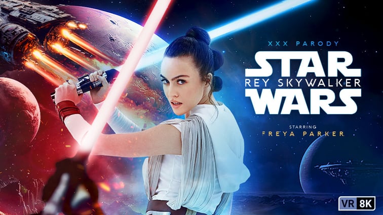 Star Wars: Rey Skywalker (A Porn Parody) Freya Parker VR Conk vr porn video