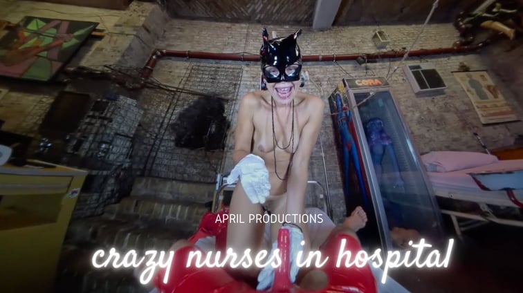 Naughty Nurses in underground hospital Conchita, Korola, Mistress April April Movie Productions vr porn video