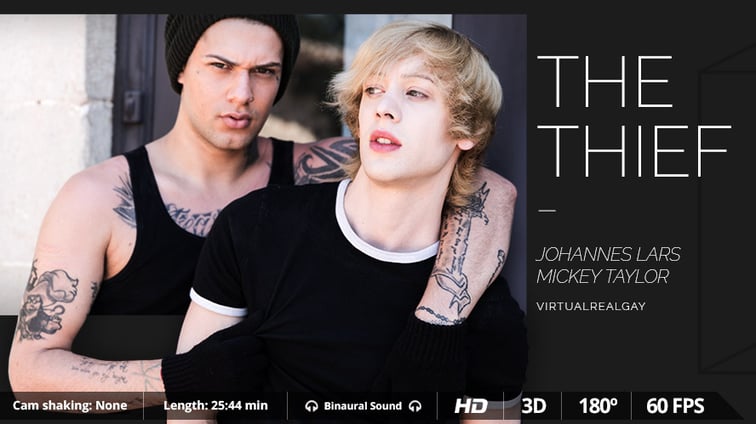 [Gay] The Thief Johannes Lars Johannes Lars, Mickey Taylor VirtualRealGay vr porn video