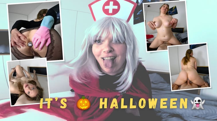 It's Halloween Raphaela April Movie Productions vr porn video