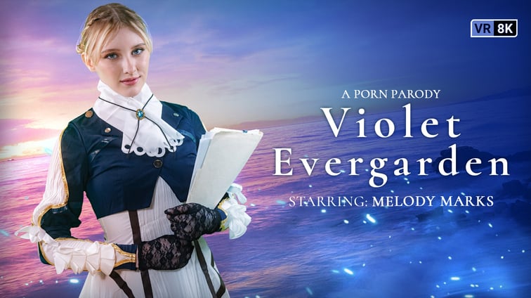 Violet Evergarden (A Porn Parody) Melody Marks VR Conk vr porn video