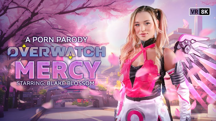 Overwatch: Mercy (A Porn Parody) Blake Blossom VR Conk vr porn video