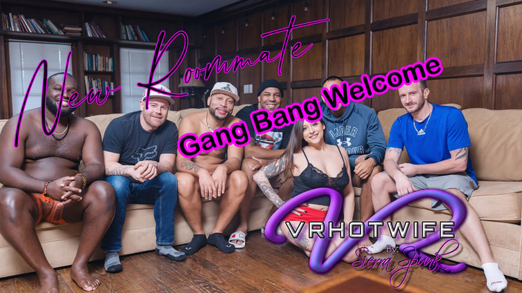 A Gang Bang Welcome by Her New Roommates Olivia Taylor VRHotwife vr porn video