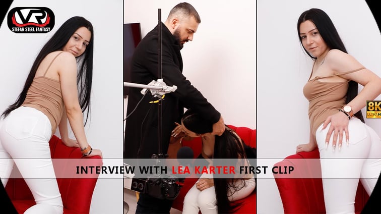 Interview With Lea Karter First Clip Lea Karter Stefan Steel Fantasy vr porn video
