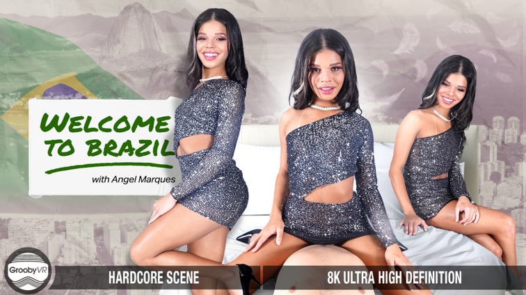 [Trans] Welcome To Brasil! Angel Marques GroobyVR vr porn video