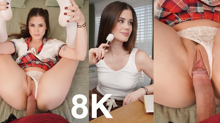 Little Caprice Needs Extra Lessons Little Caprice LittleCapriceVR vr porn video
